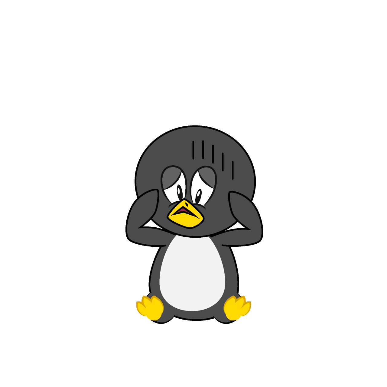 Depressed Penguin