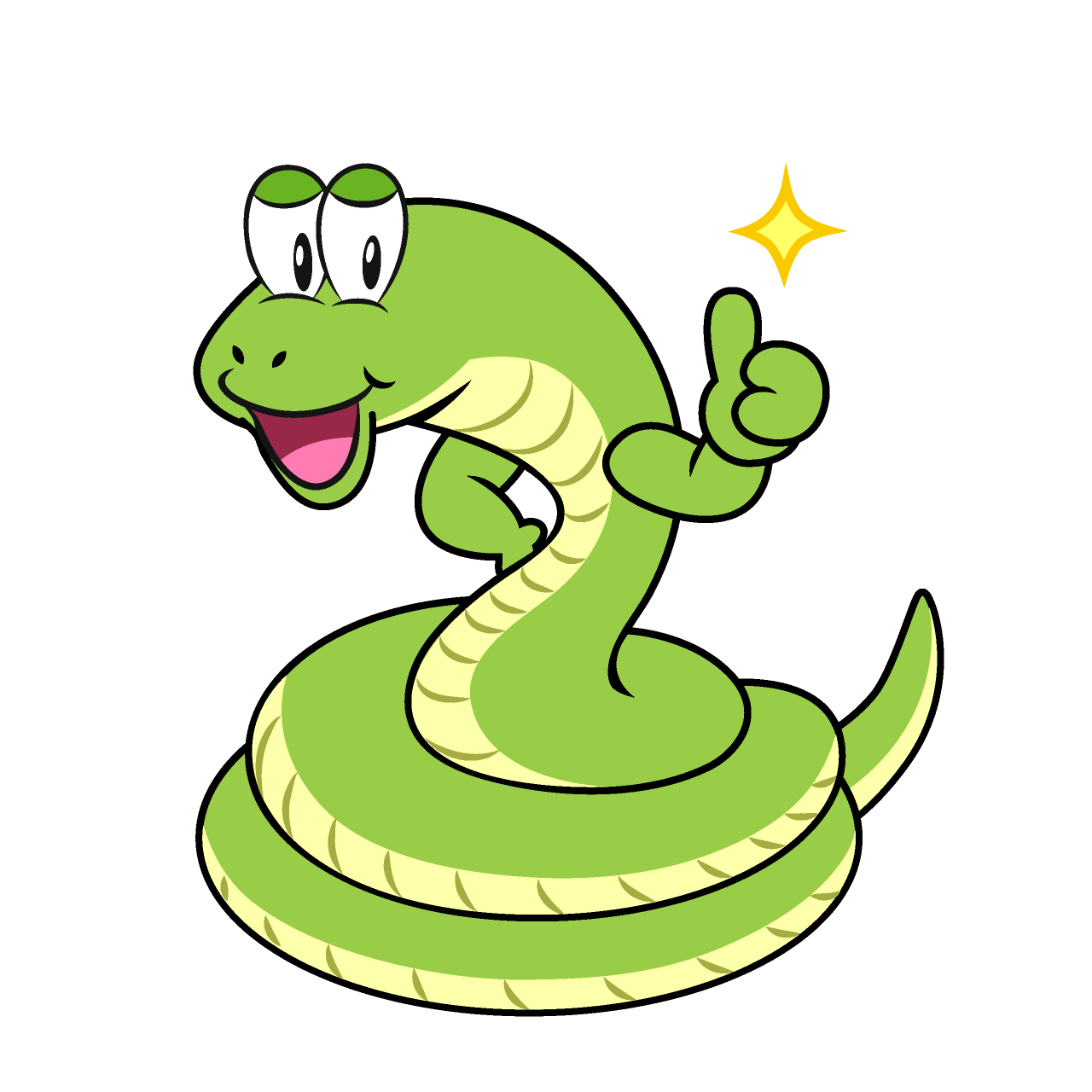 Serpiente Pulgares hacia arriba
