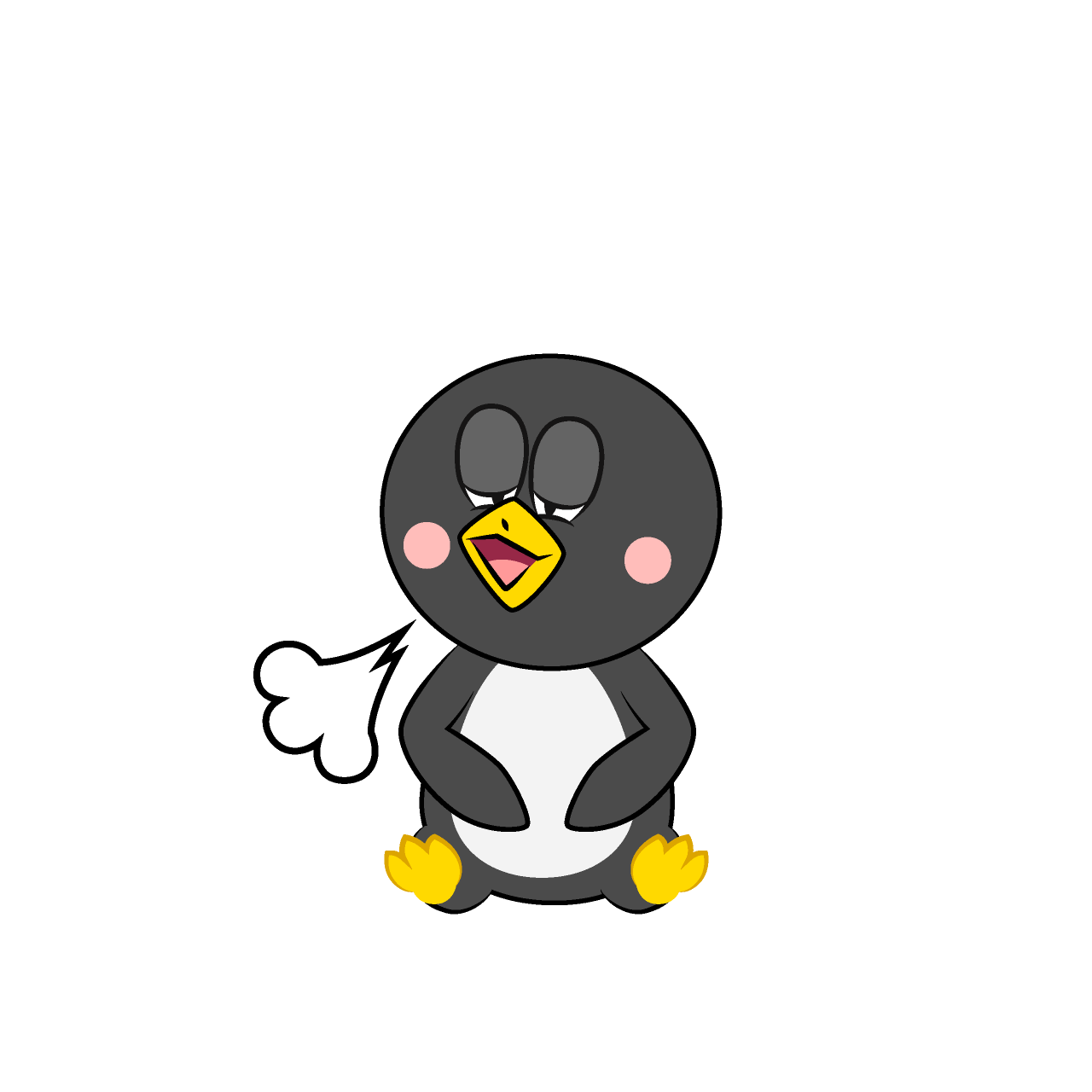Relaxing Penguin