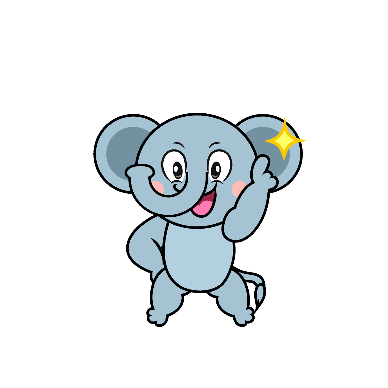 Posing Elephant