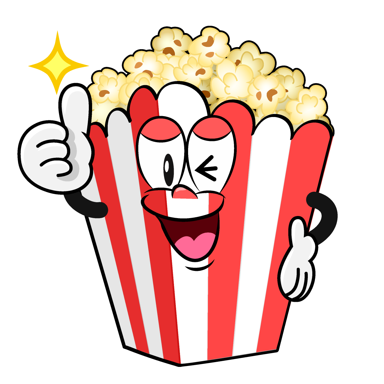Thumbs up Popcorn