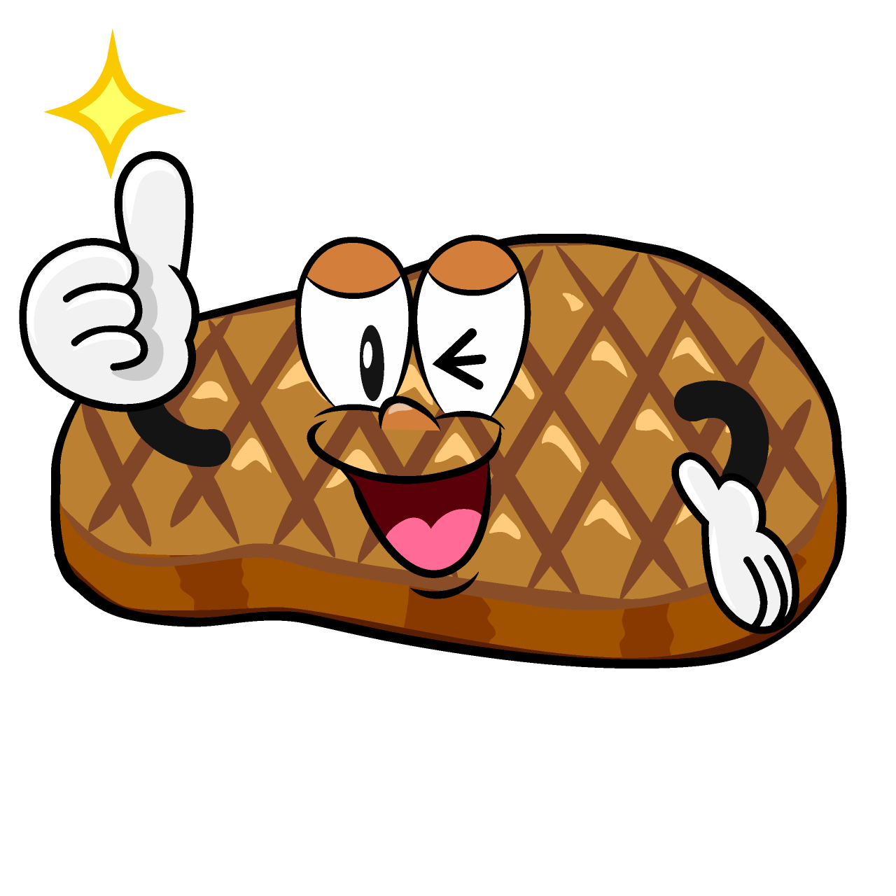 Thumbs up Steak