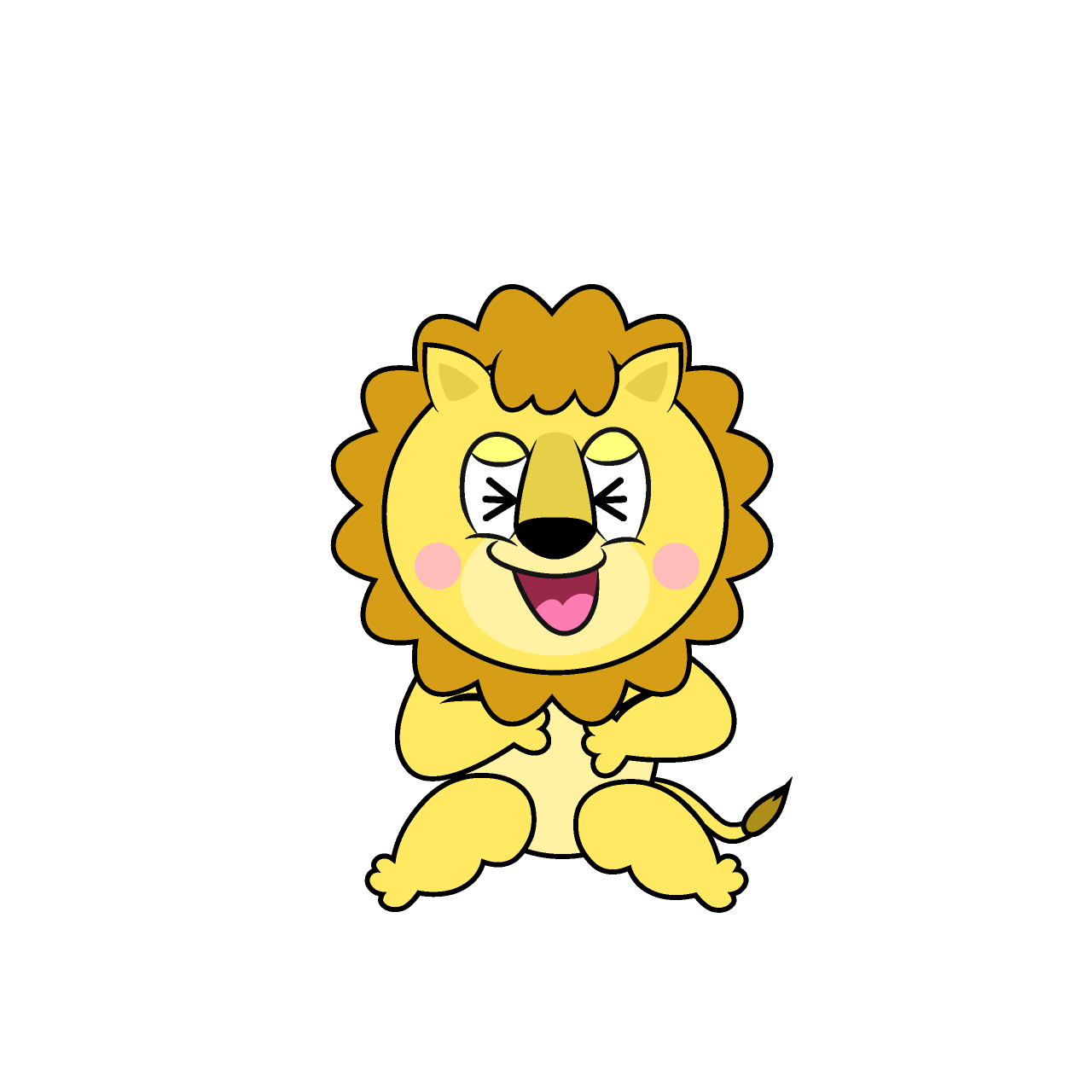 Laughing Lion