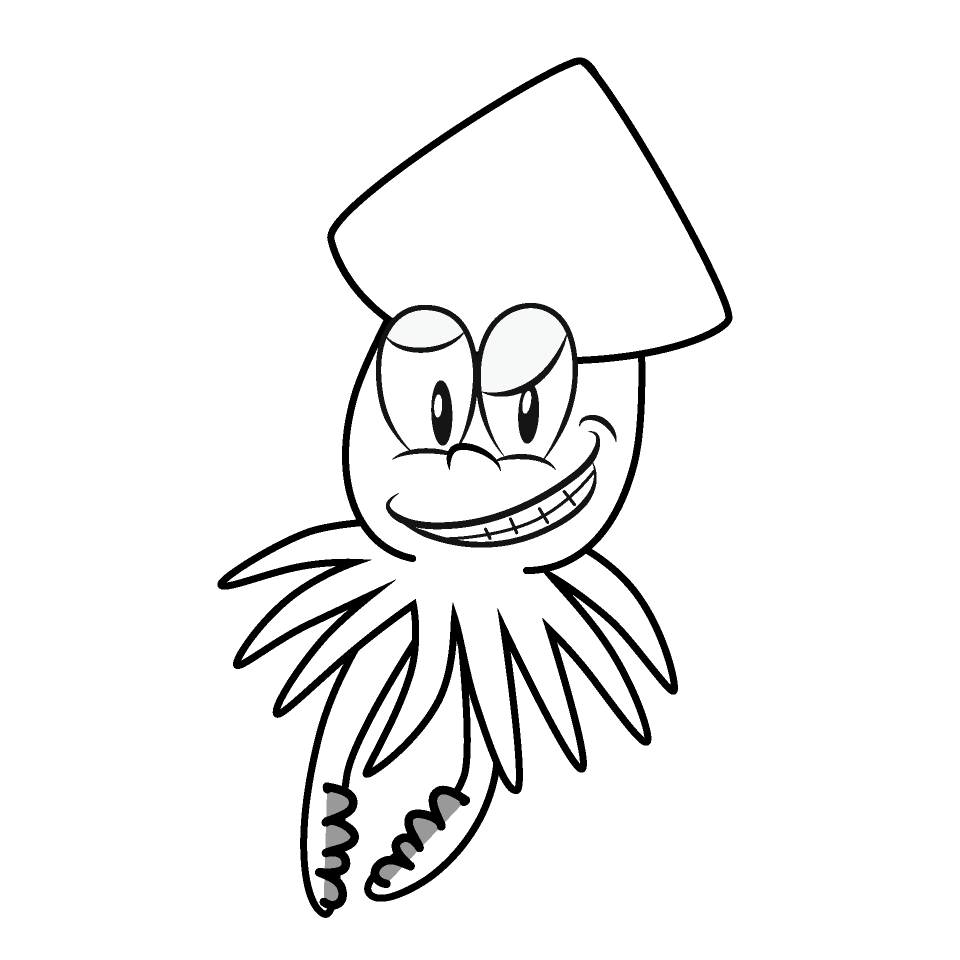 Grinning Squid