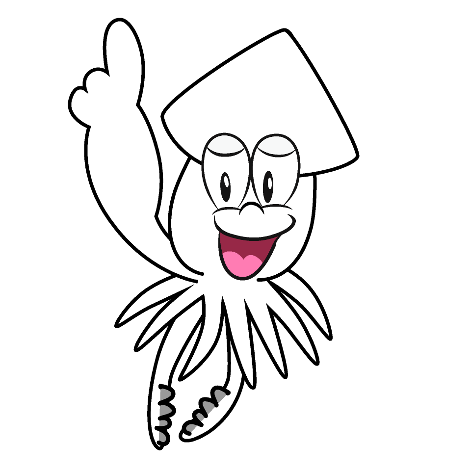 Posing Squid