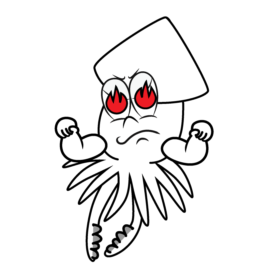 Burning Squid