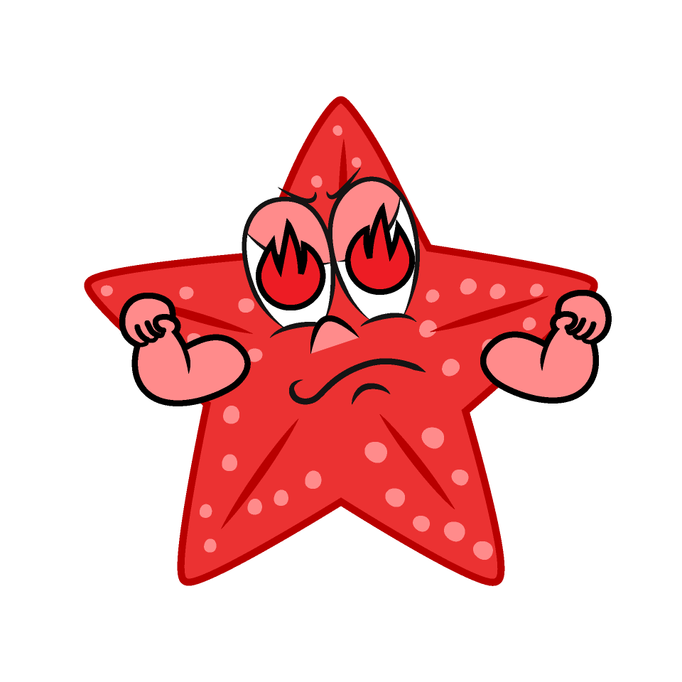 Burning Starfish