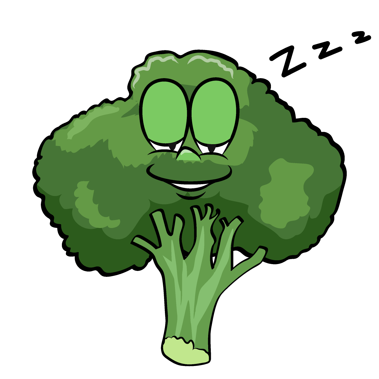 Sleeping Broccoli