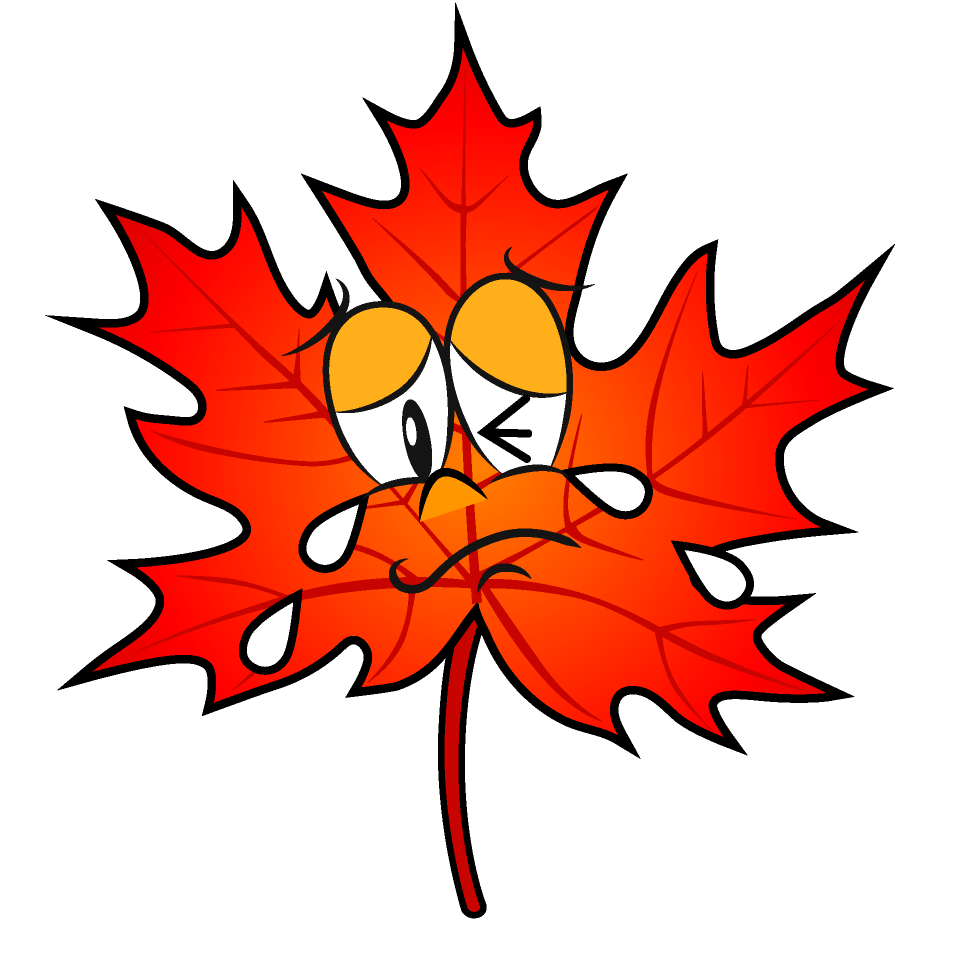 Hojas de Otoño Llorando