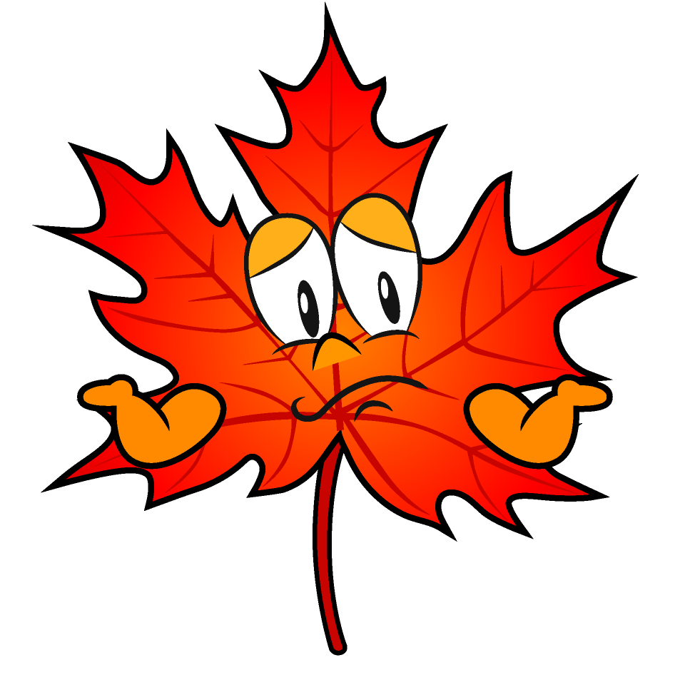 Hojas de Otoño Preocupado