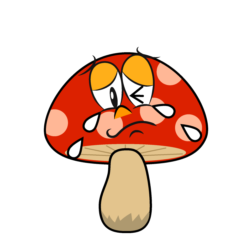 Hongo Rojo Llorando