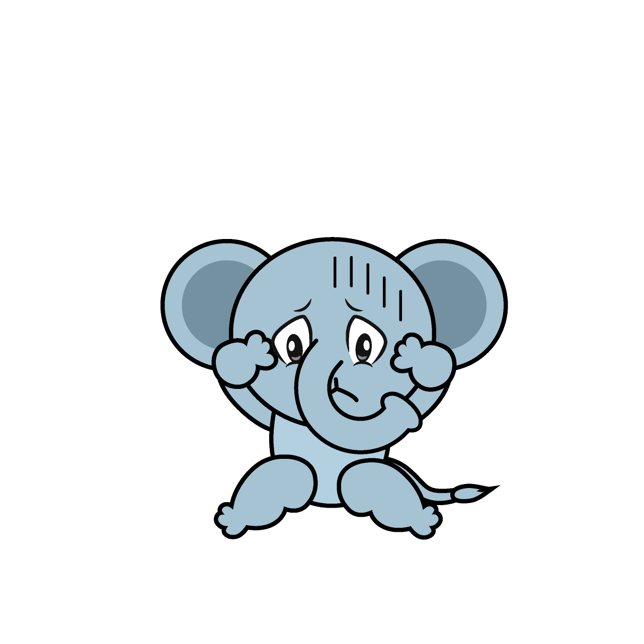 Depressed Elephant