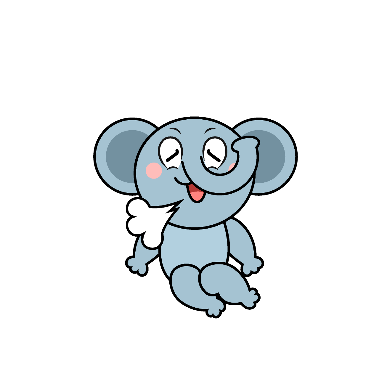 Relaxing Elephant