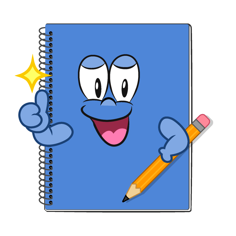Thumbs up Notebook