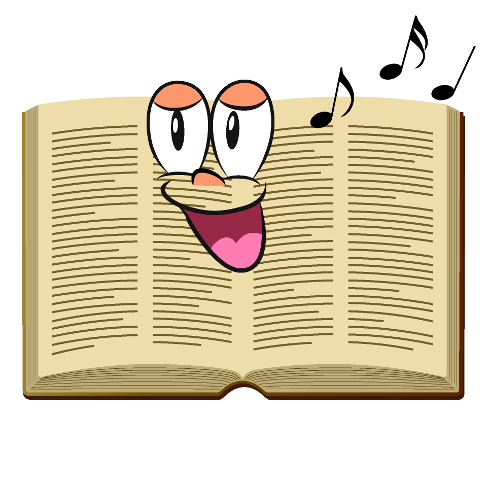 Singing Open Book