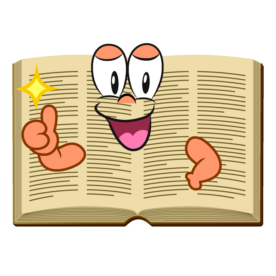 Thumbs up Open Book