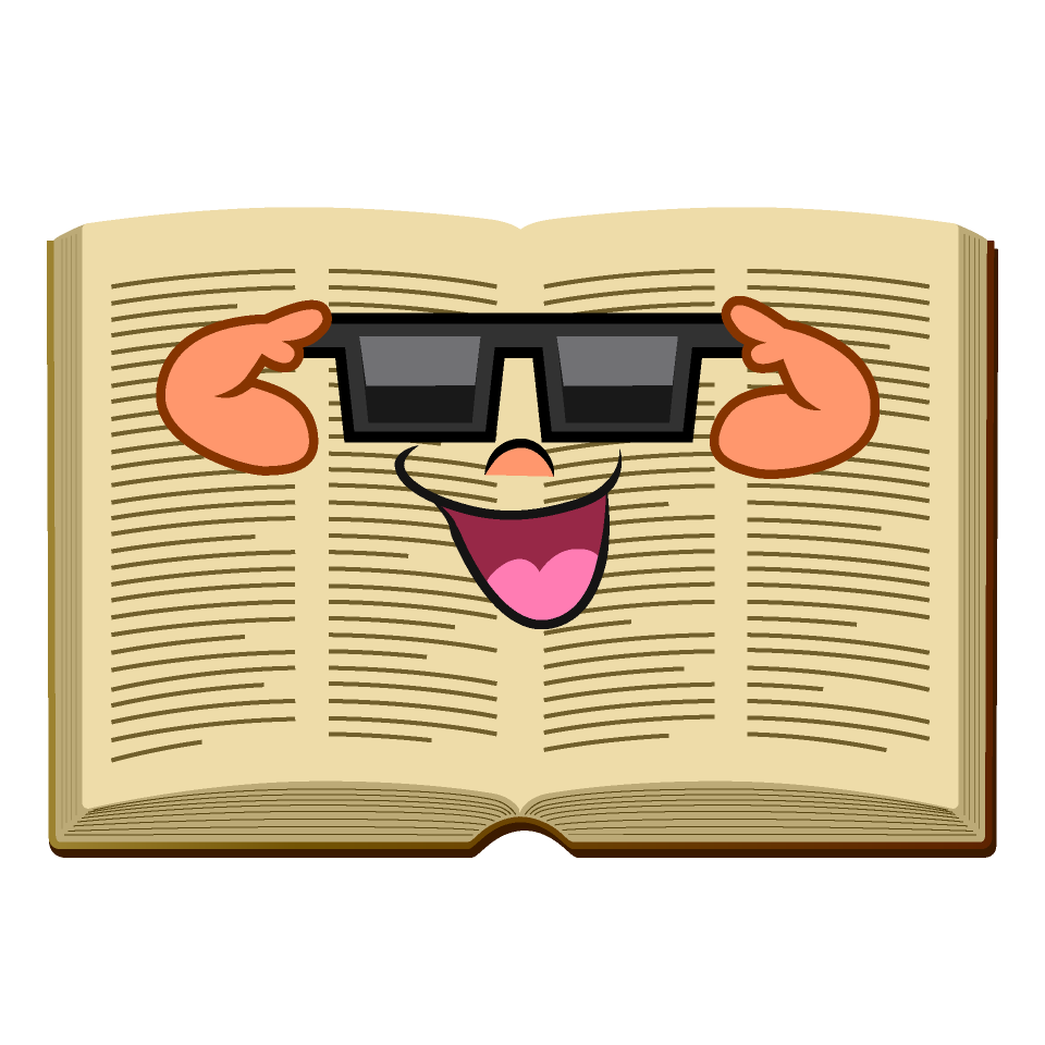 Cool Open Book