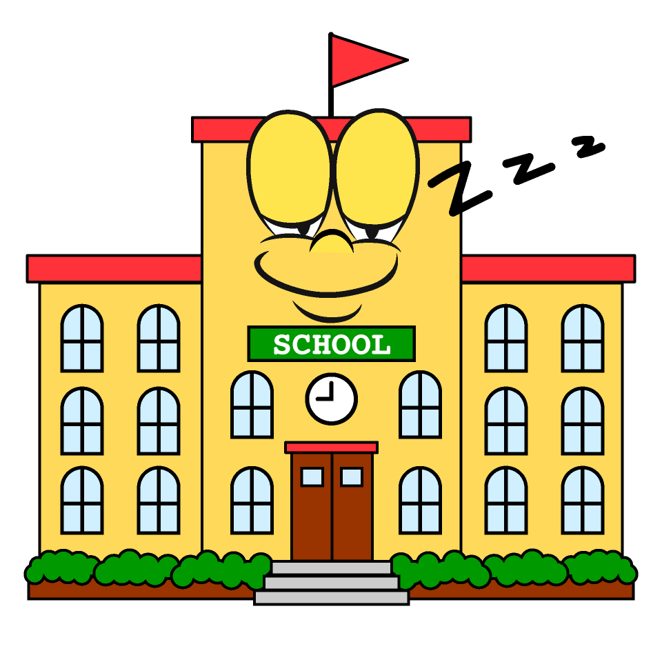 Sleeping School Building