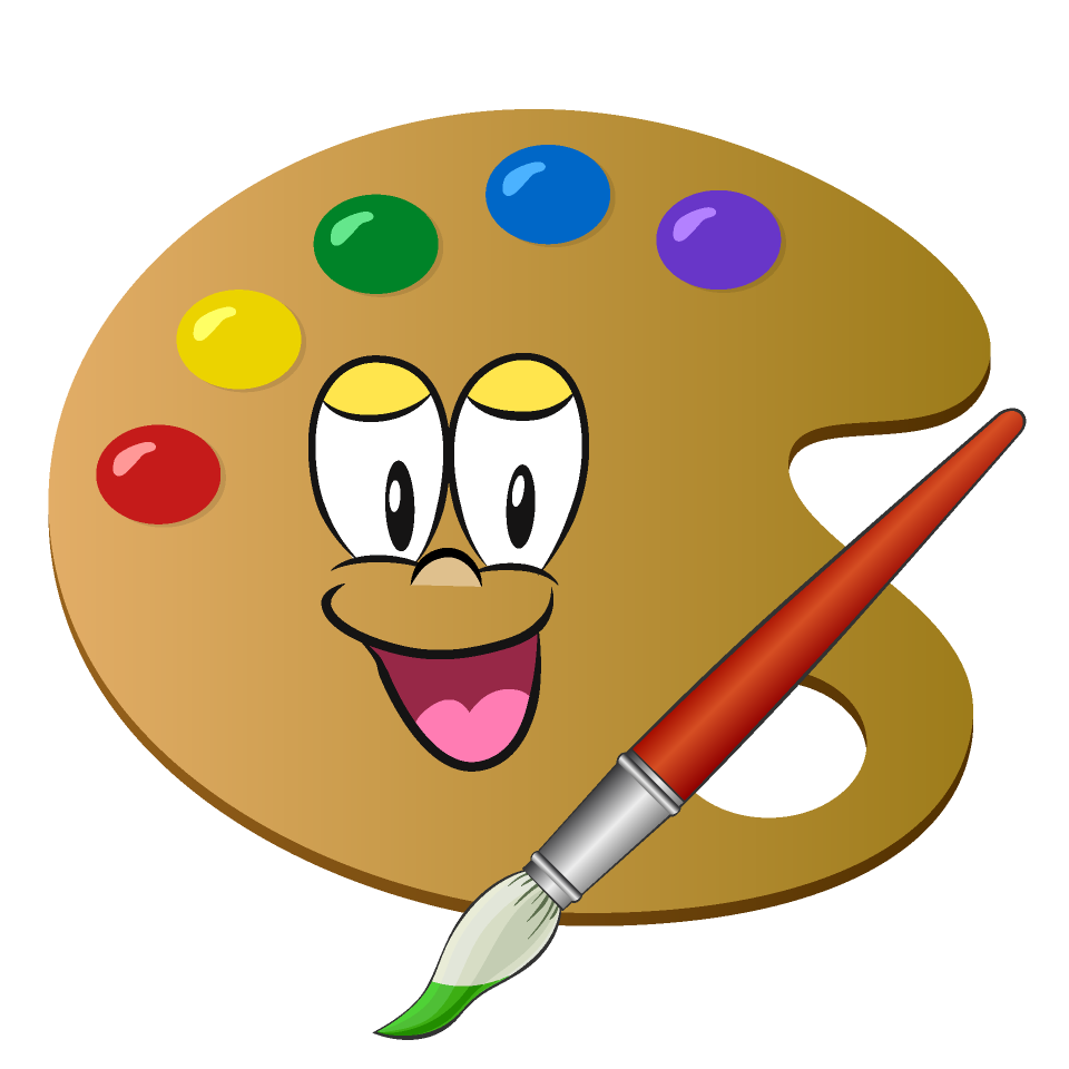 Smiling Painting Palette
