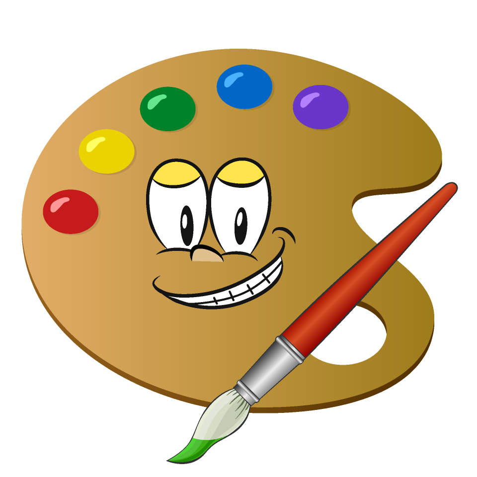 Grinning Painting Palette