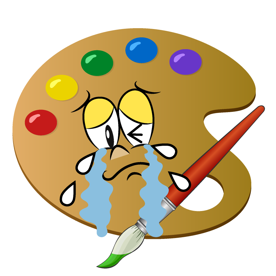 Crying Painting Palette