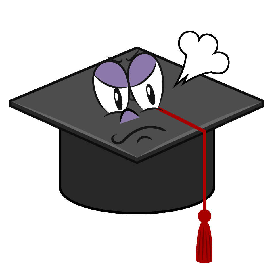 Angry Graduation Cap