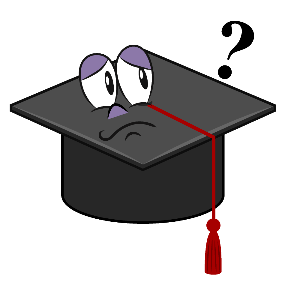 Thinking Graduation Cap