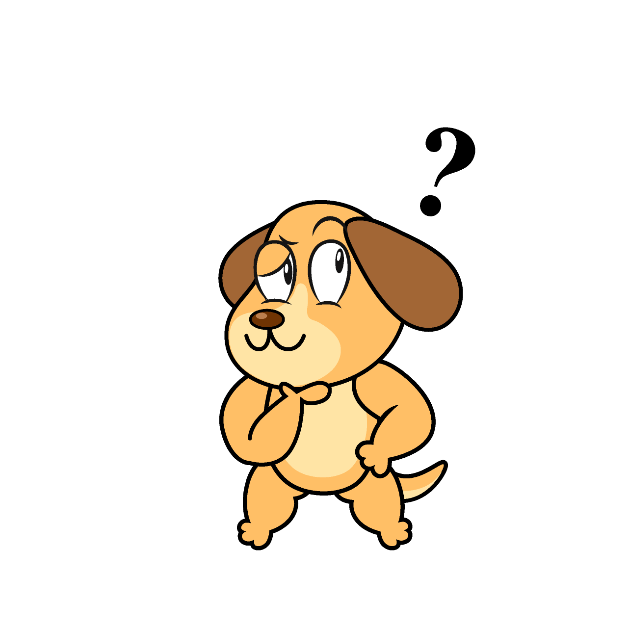 Perro Pensando
