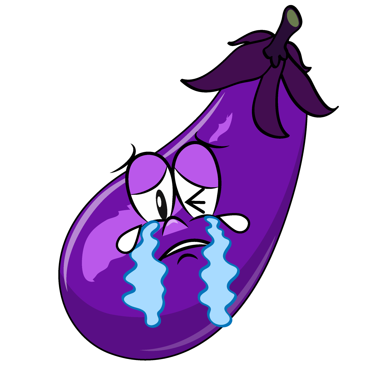 Berenjena Llorando