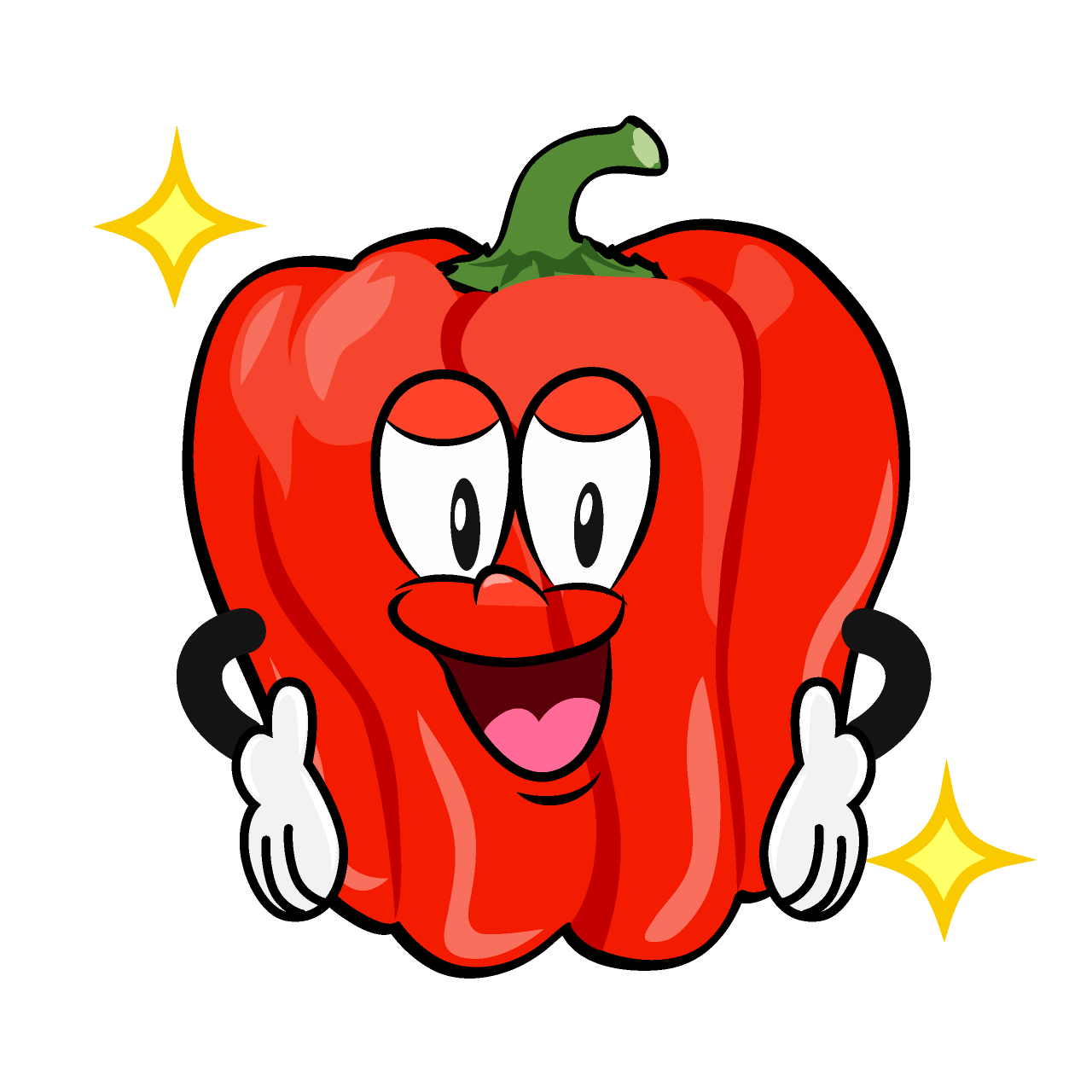 Glitter Bell Pepper