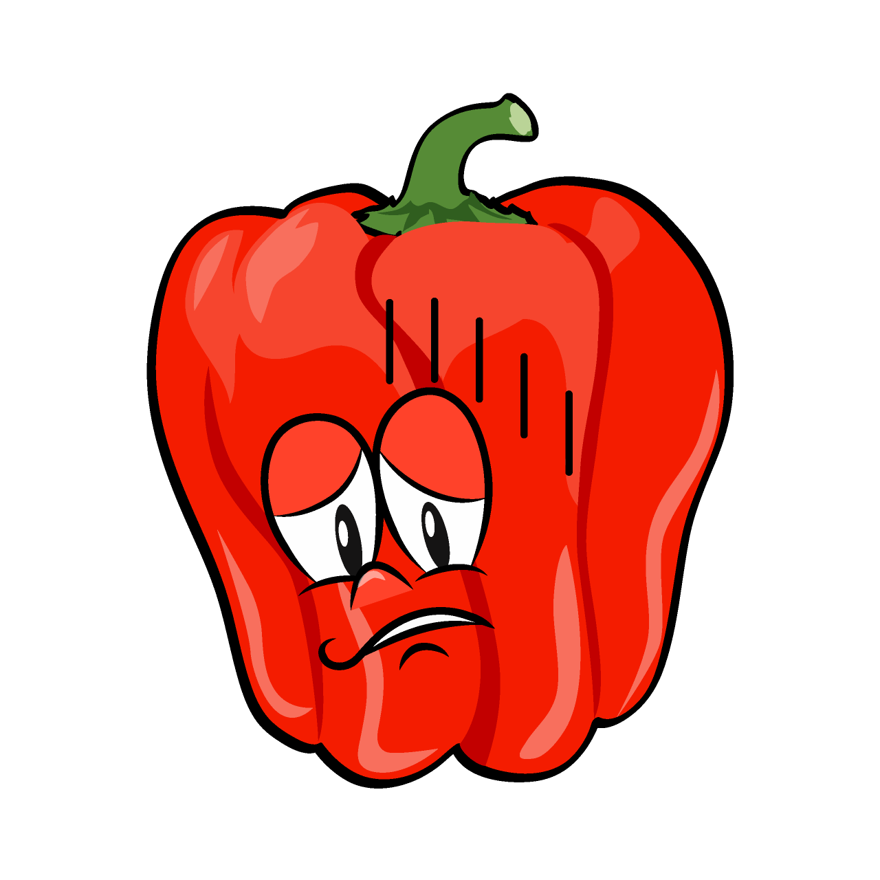Depressed Bell Pepper
