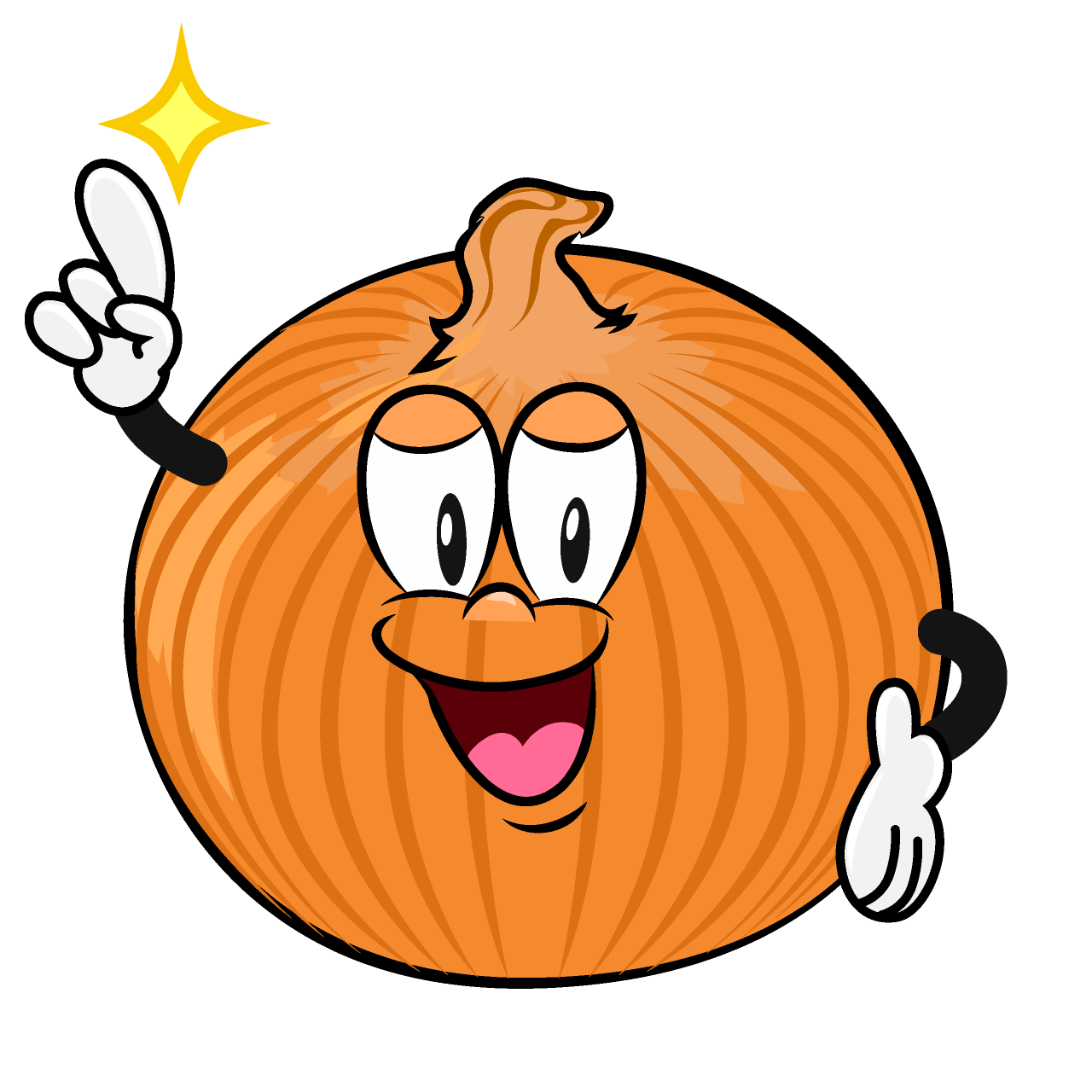 Posing Onion