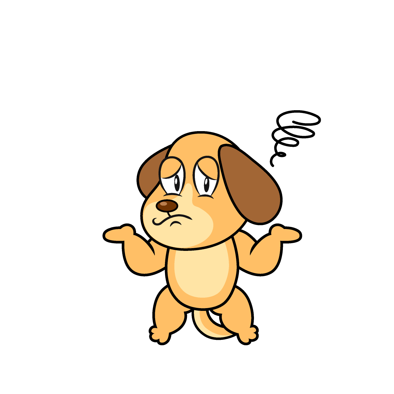 Perro Preocupado
