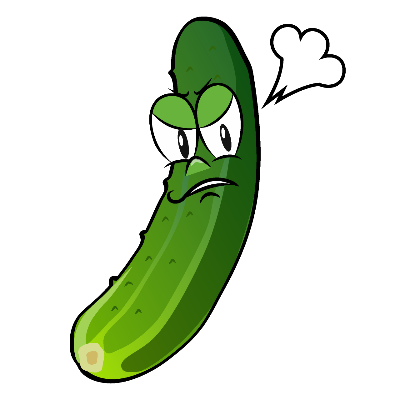 Angry Cucumber