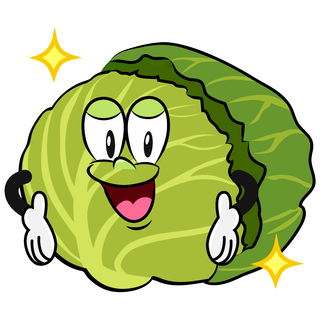Glitter Cabbage