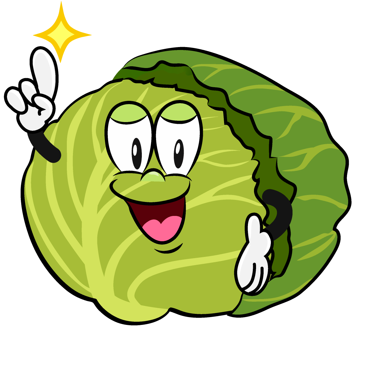 Posing Cabbage