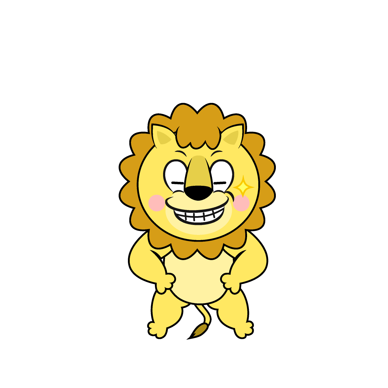 Grinning Lion