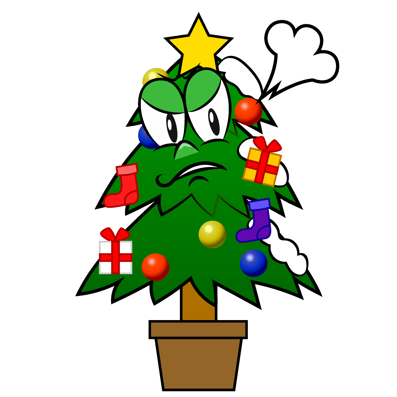 Angry Christmas Tree