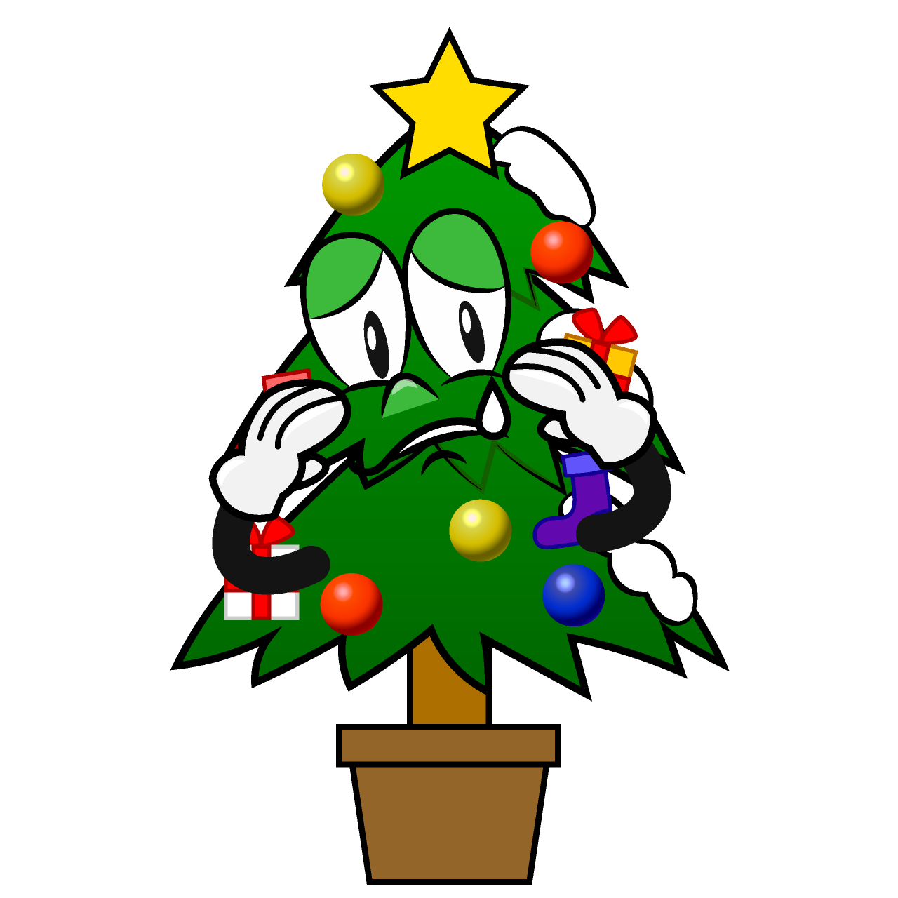 Sad Christmas Tree