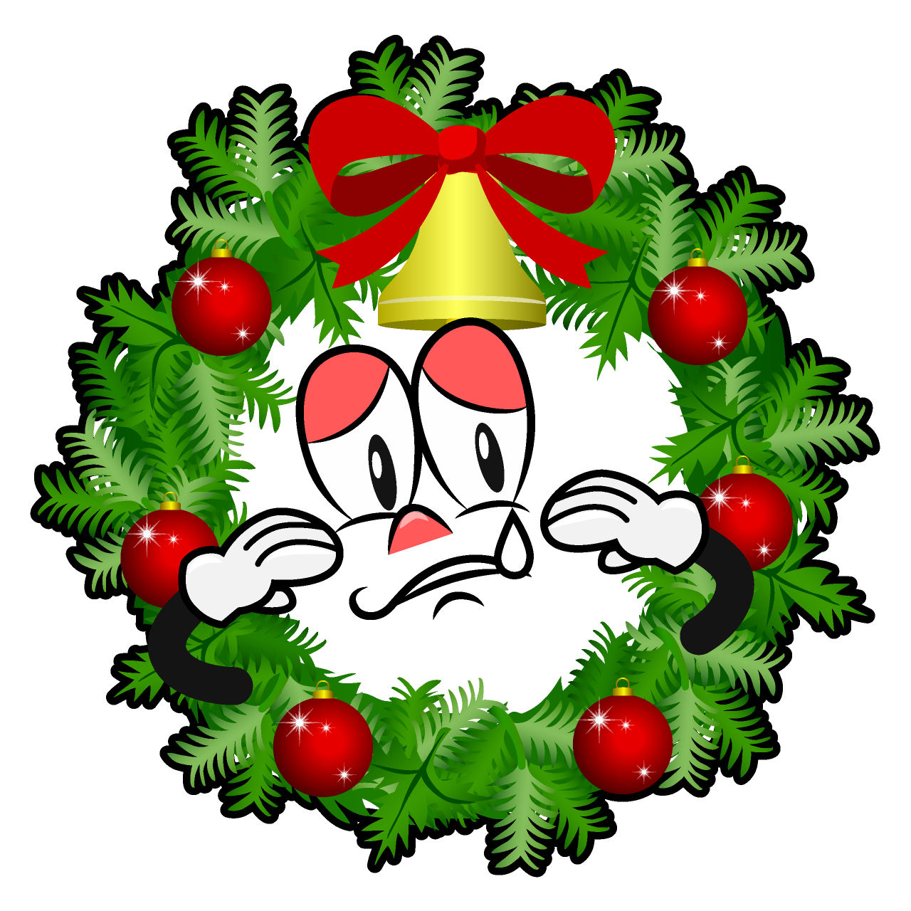 Sad Christmas Wreath