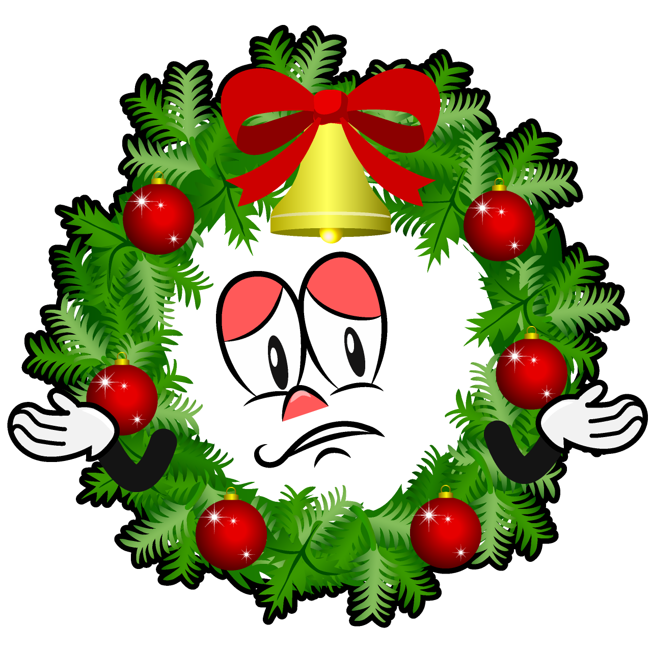 Troubled Christmas Wreath