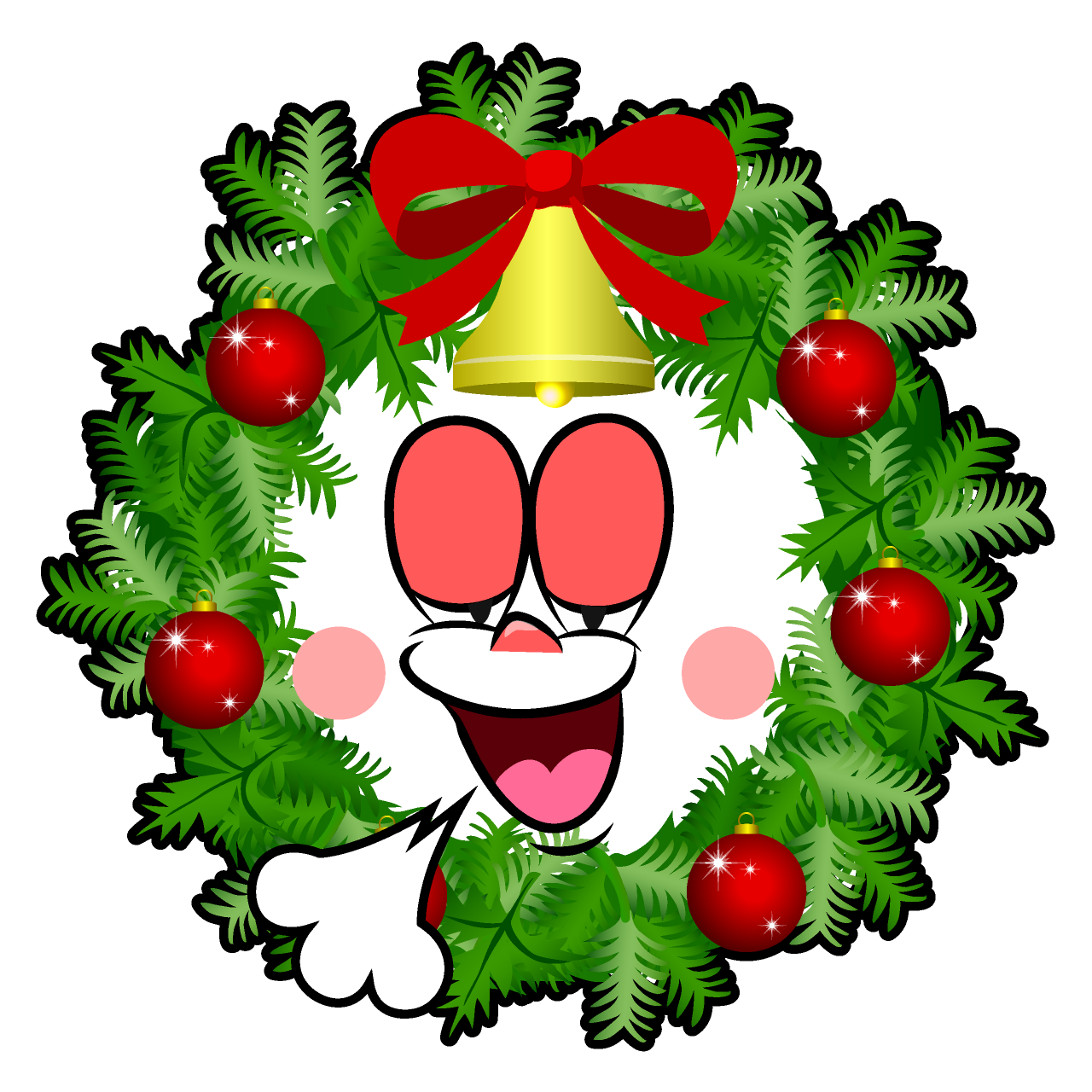 Relaxing Christmas Wreath
