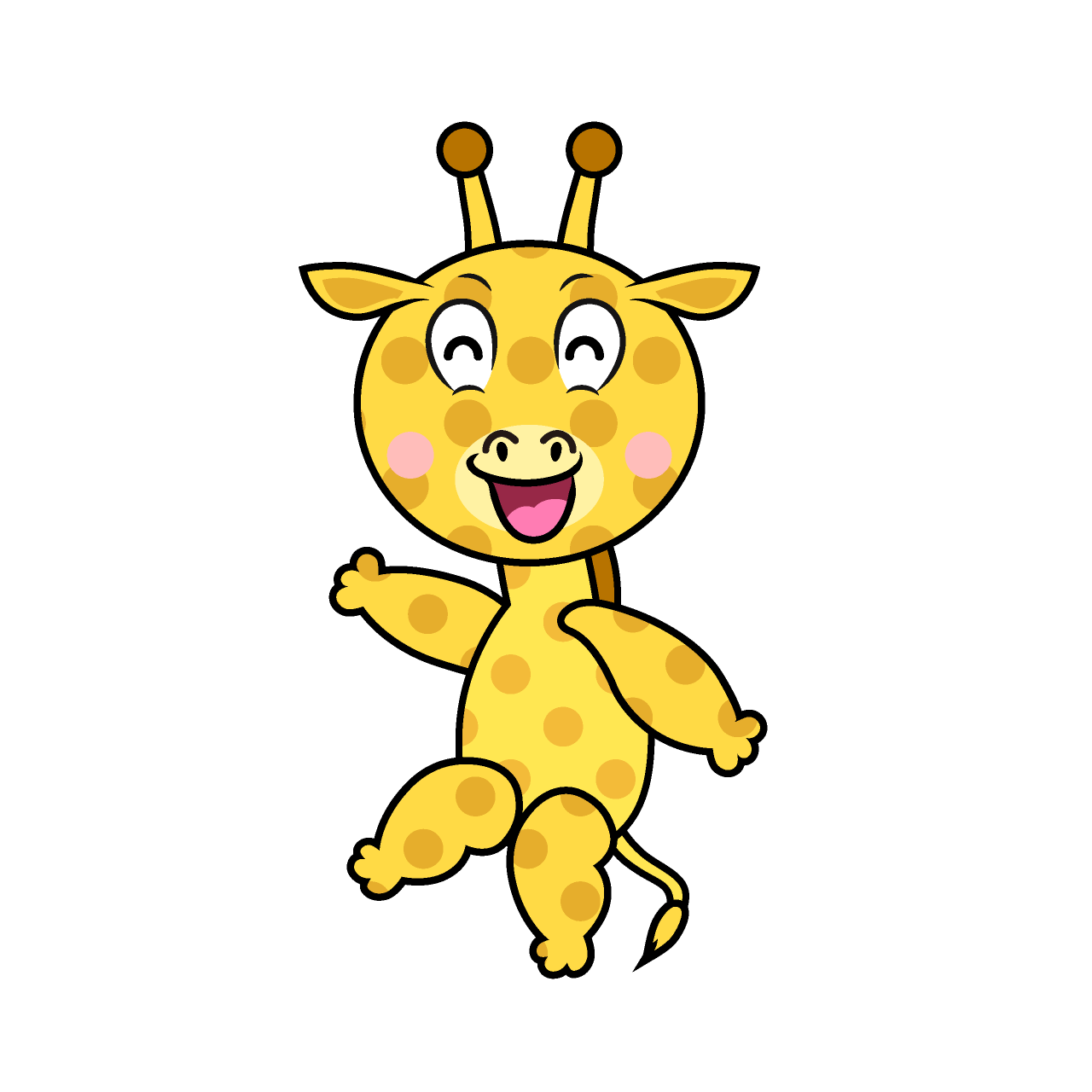 Smiling Giraffe
