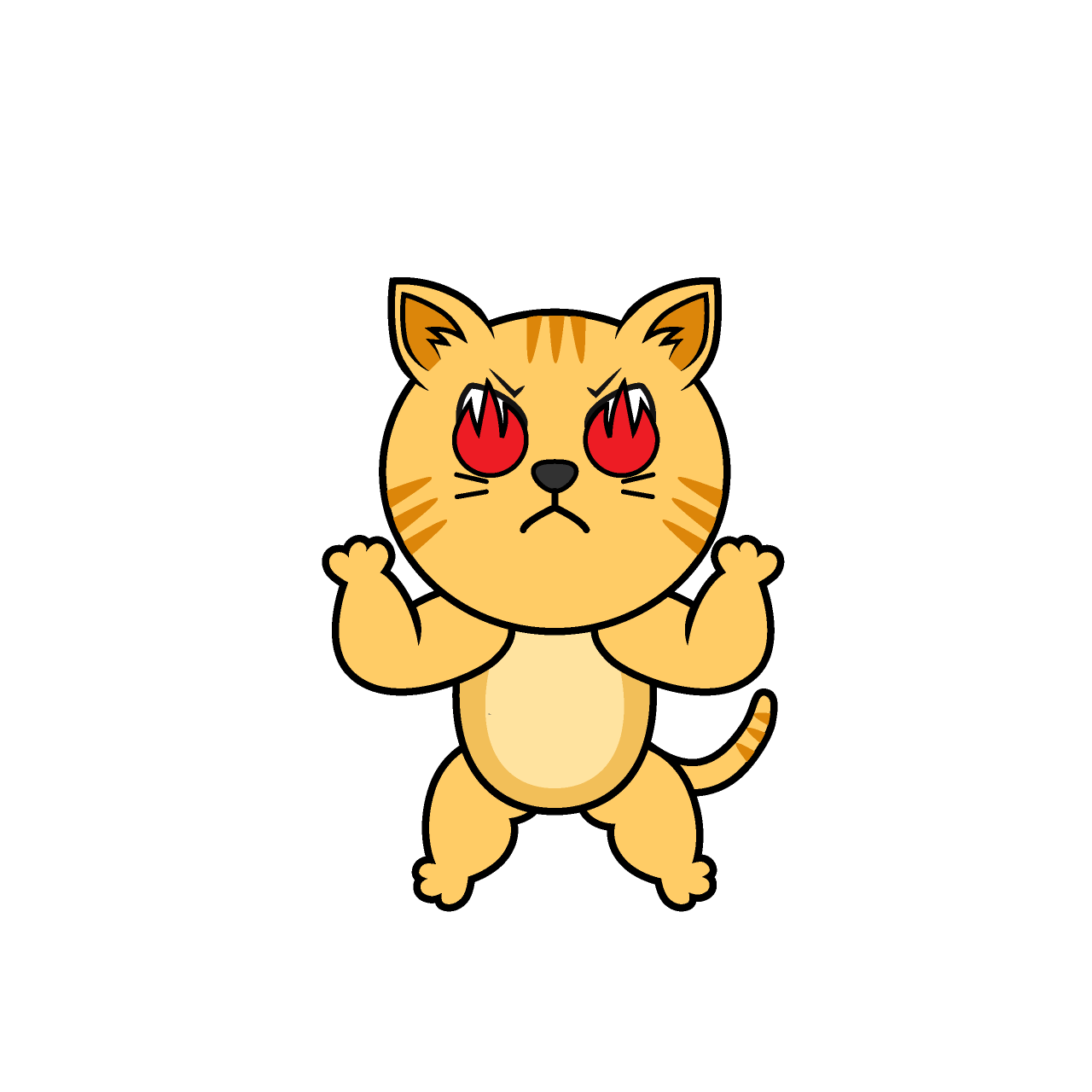 Gato Atigrado Entusiasta
