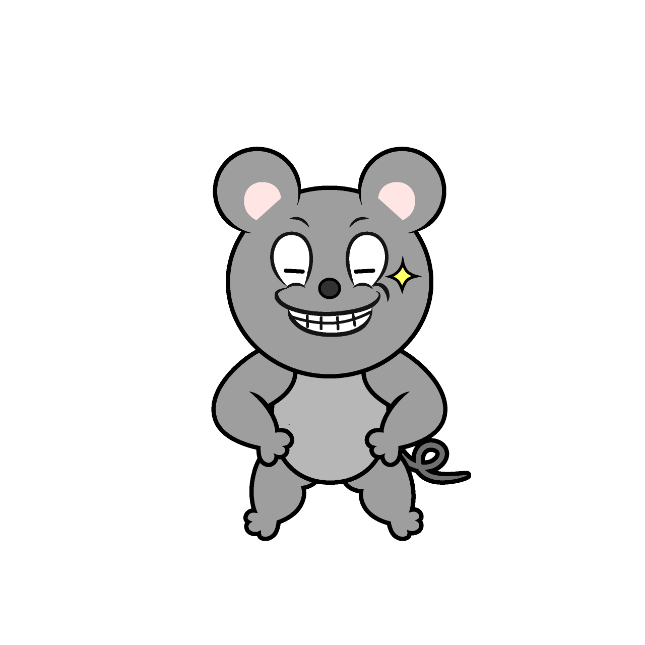 Grinning Mouse