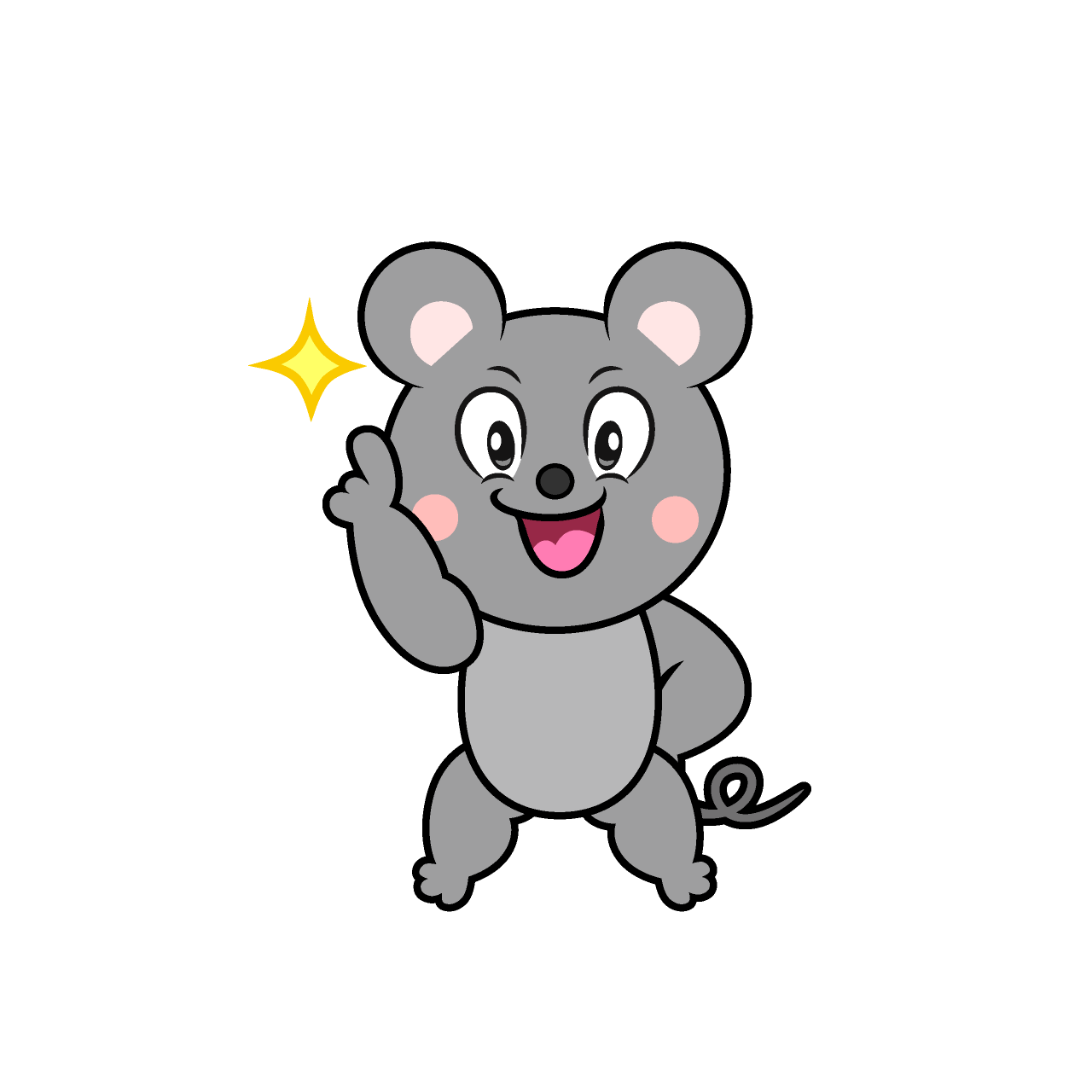 Posing Mouse