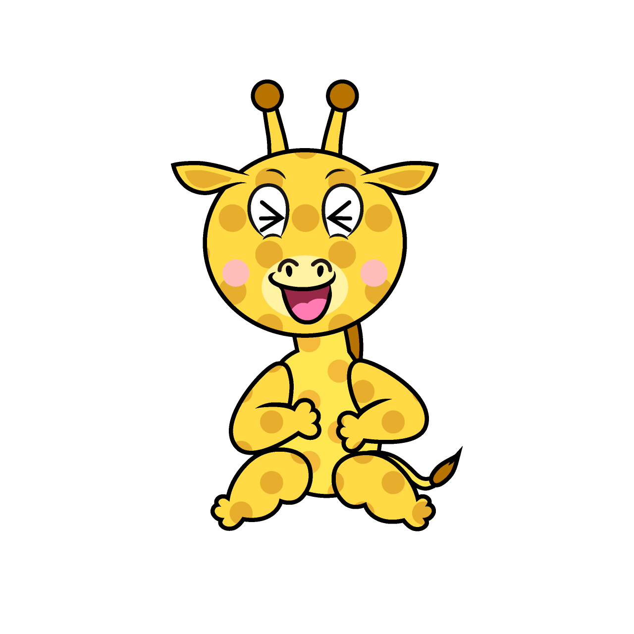 Laughing Giraffe