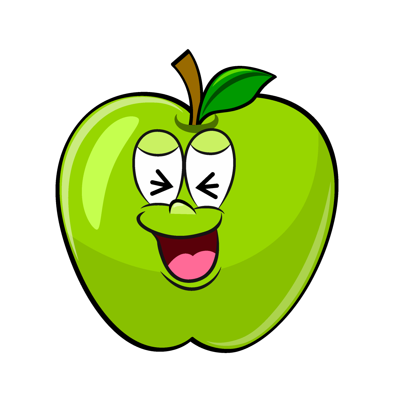 Laughing Green Apple