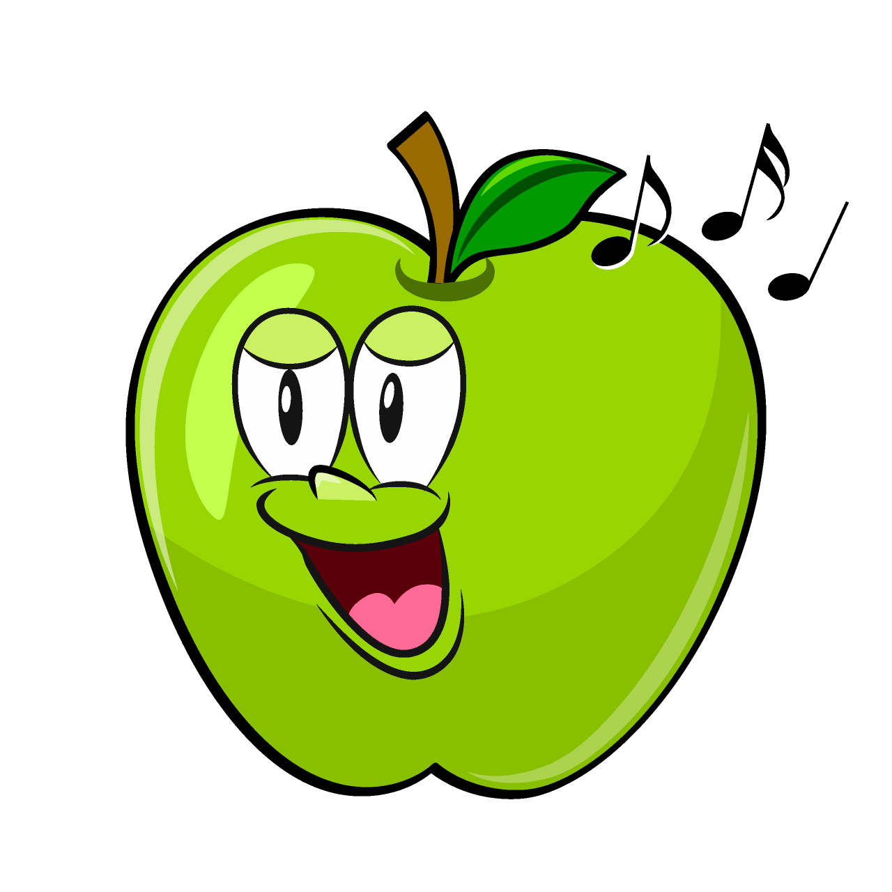 Singing Green Apple