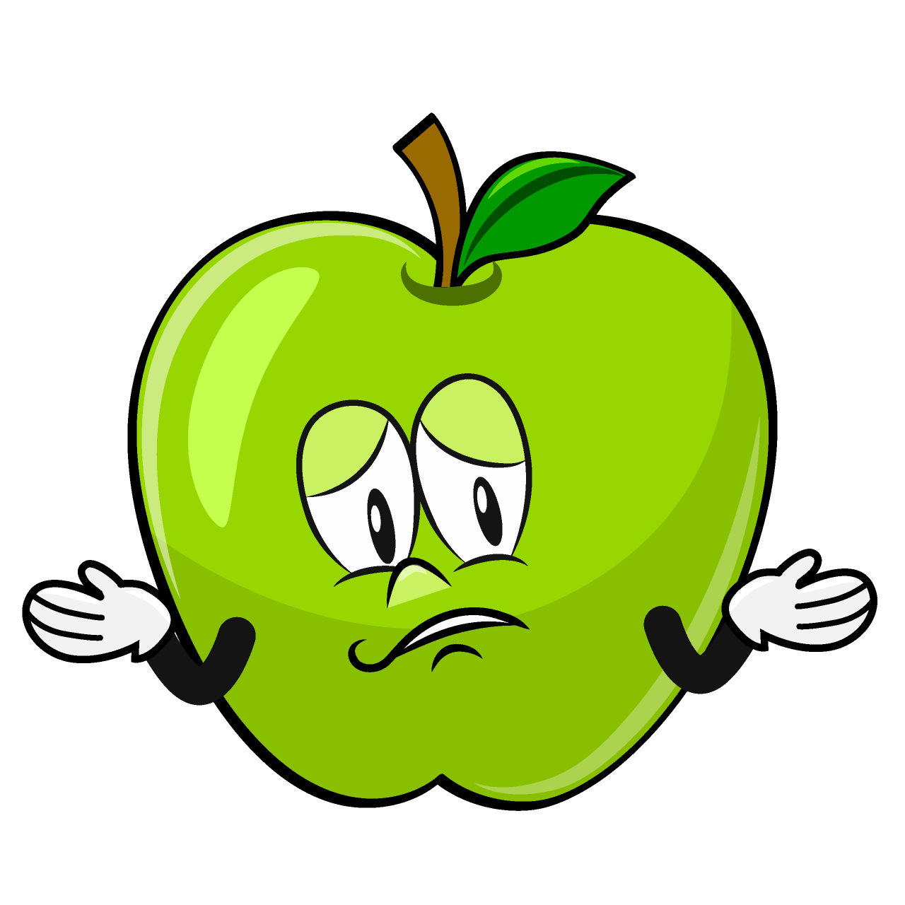 Troubled Green Apple